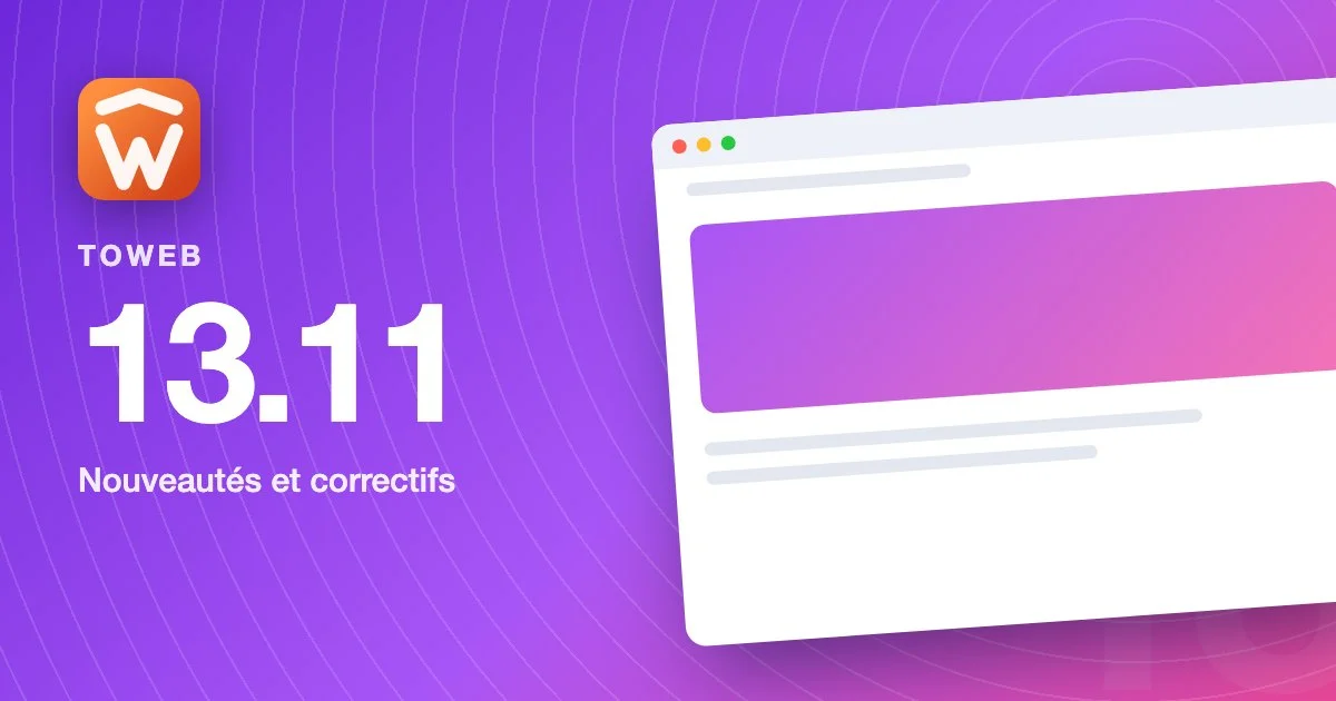 TOWeb version 13.11