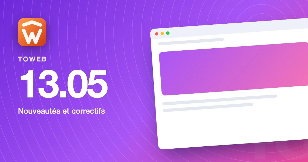 TOWeb version 13.05
