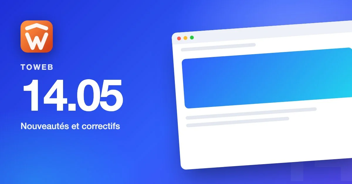 TOWeb version 14.05