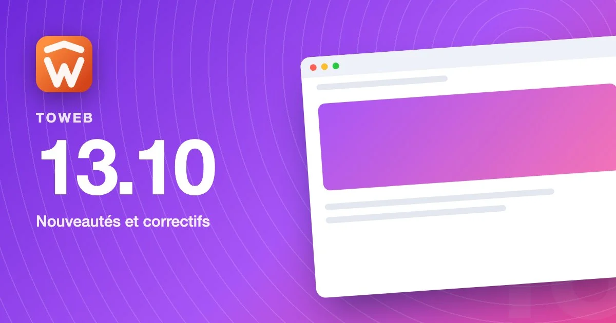 TOWeb version 13.10