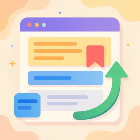 website links and navigation
